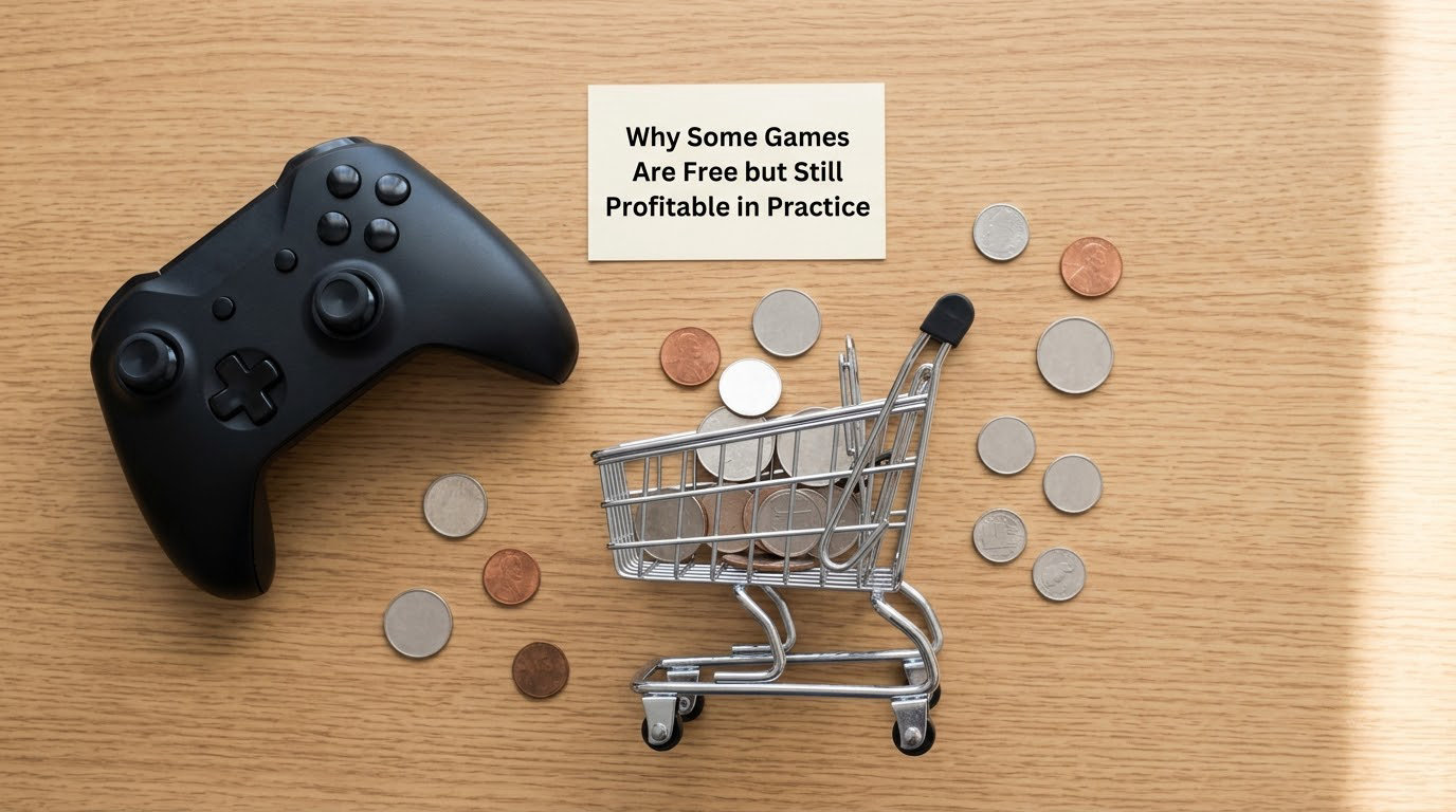 Why Some Games Are Free but Still Profitable in Practice