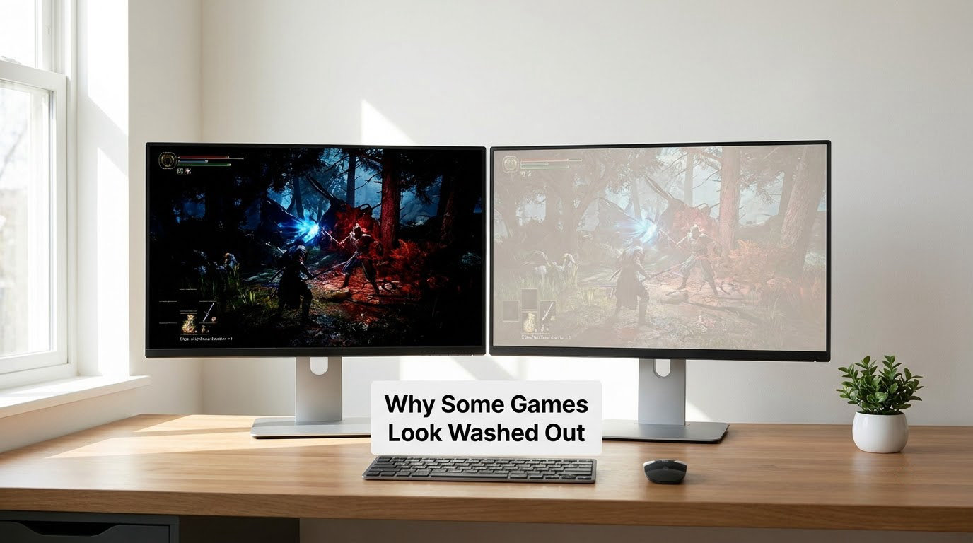 Why Some Games Look Washed Out